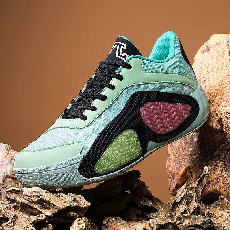 2025 New Basketball Shoes for Men's and Women's Competition Training Practical Lightweight Soft soled Mesh Breathable Student Thick soled Sports Shoes