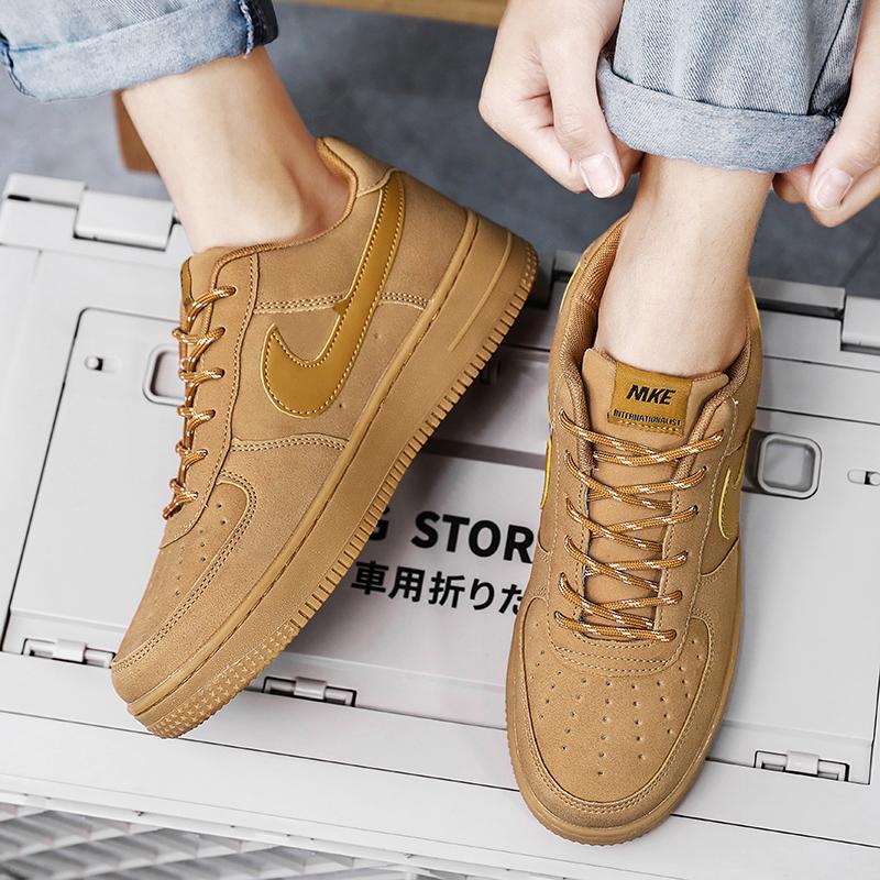 2025 New Putian Trendy Leisure Breathable Low cut Wheat colored High quality Board Shoes for Men and Women's Sports and Leisure Board Shoes