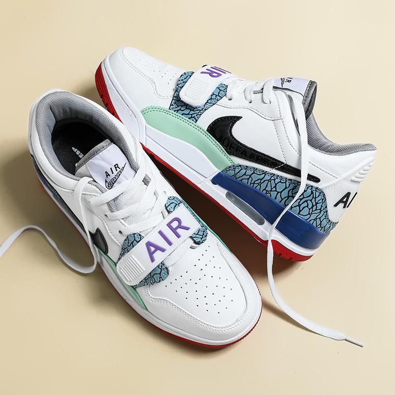 2025 New Low Help Men's Shoes Easter Air Cushion Practical Basketball Shoes Putian Breathable Couple Women's Casual Sports Board Shoes