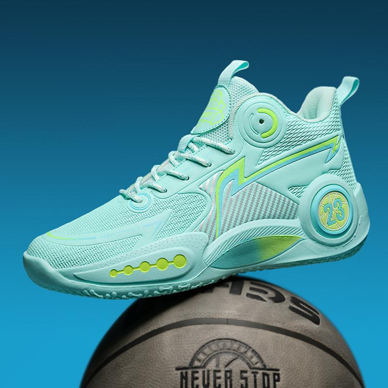 2025 New Youth Basketball Shoes, Men's Anti slip Breathable High top Sports Shoes, University Students' Competition Training Shoes 2025 New Youth Basketball Shoes, Men's Anti slip Breathable High top Sports Shoes, University Students' Competition Training Shoes