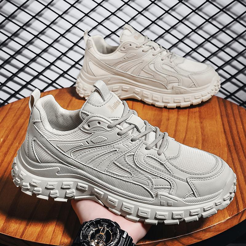 Cross border Youth 2025 Spring Men's Shoes New Trendy Sports Leisure Slippers Wear resistant and Durable Sports Shoes Wholesale in Stock