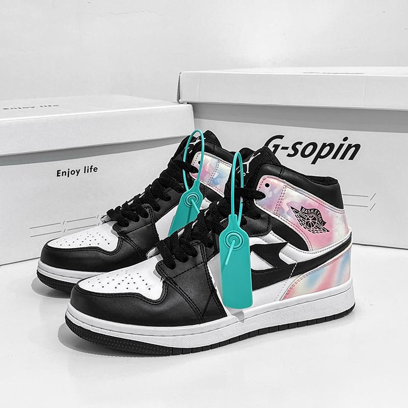 2025 Spring and Autumn Winter New Shoe Board Shoes for Men and Women, Versatile Sports High Top Lightning Trend, Sports and Leisure Skateboarding Shoes 2025 Spring and Autumn Winter New Shoe Board Shoes for Men and Women, Versatile Sports High Top Lightning Trend, Sports and Leisure Skateboarding Shoes