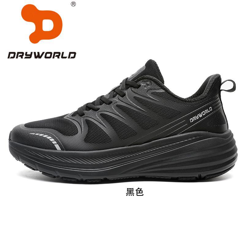 2025 New Outdoor Comfortable Sports Shoes Thick soled Casual Men's Shoes Breathable Lightweight Soft soled Running Shoes in Stock Wholesale