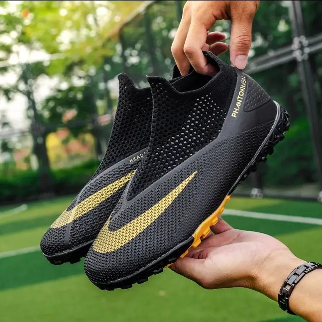 2025 Training Shoe Competition Football Shoes Male and Female Youth Students Broken Nails Football Shoes Physical Education Class Football Sports Shoes