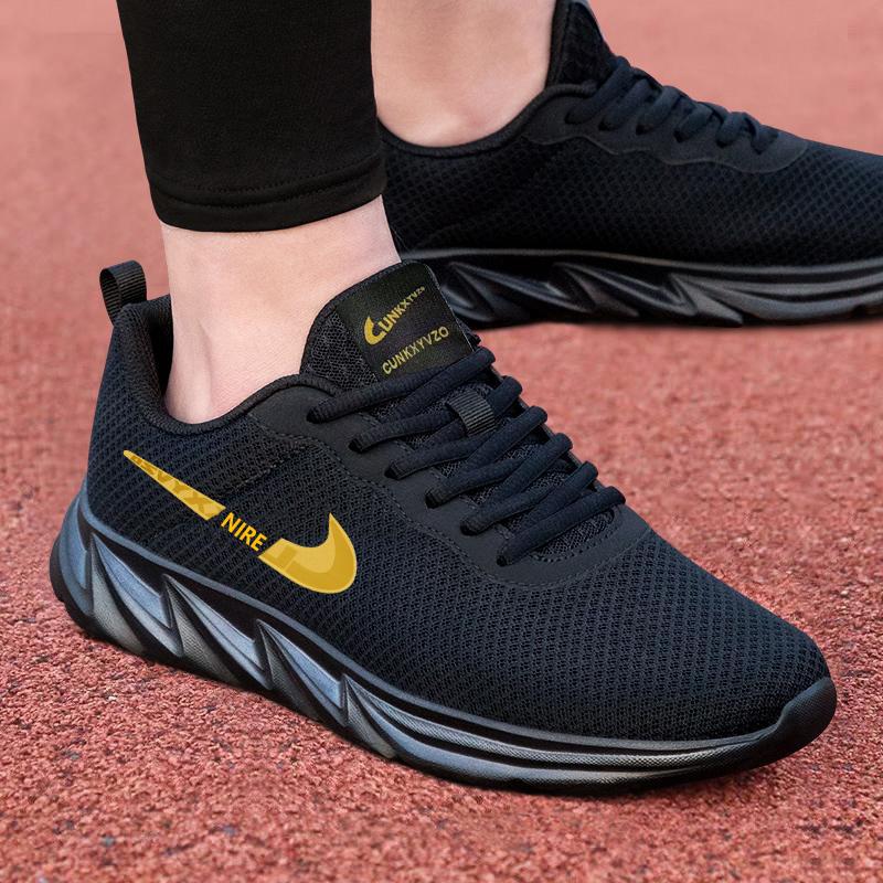 2025 New Casual Men's Shoes Autumn Breathable Mesh New Casual Men's Putian Fashion Shoes Large Running Sports Shoes