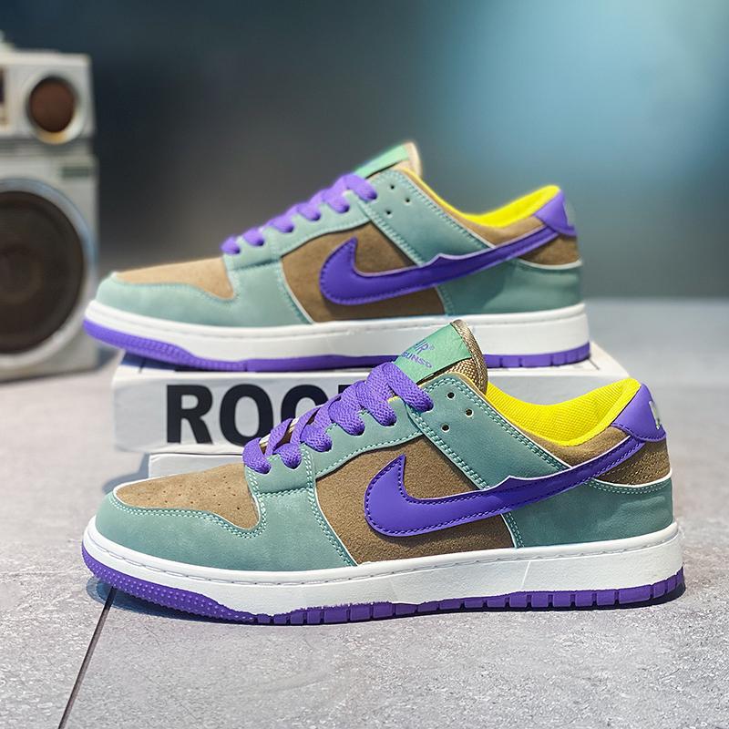 2024 Cross border new sports shoes for men and women, sports and leisure couples, thick soled versatile white shoes, board shoes, spot wholesale