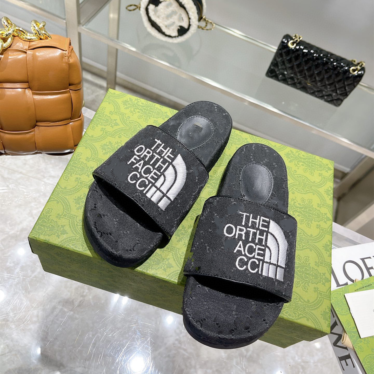 G Home Thick soled Embroidered Slippers 2022 New Type One Word Outer Flat Flat Sponge Cake Shoes for Casual Height Increase Couple Letter Shoes G Home Thick soled Embroidered Slippers 2022 New Type One Word Outer Flat Flat Sponge Cake Shoes for Casual Height Increase Couple Letter Shoes